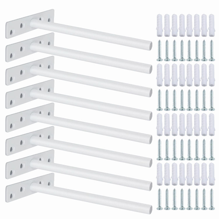 Hvordan vælger du de rigtige metalhyldebeslag til vægmonterede reoler