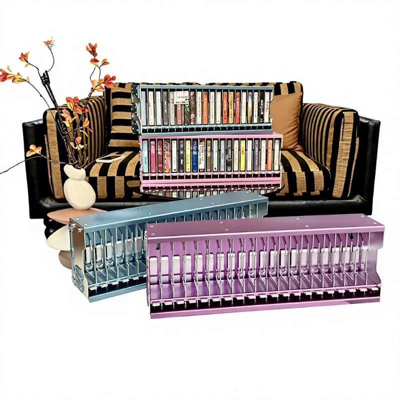 aluminum alloy cassette tape storage boxes